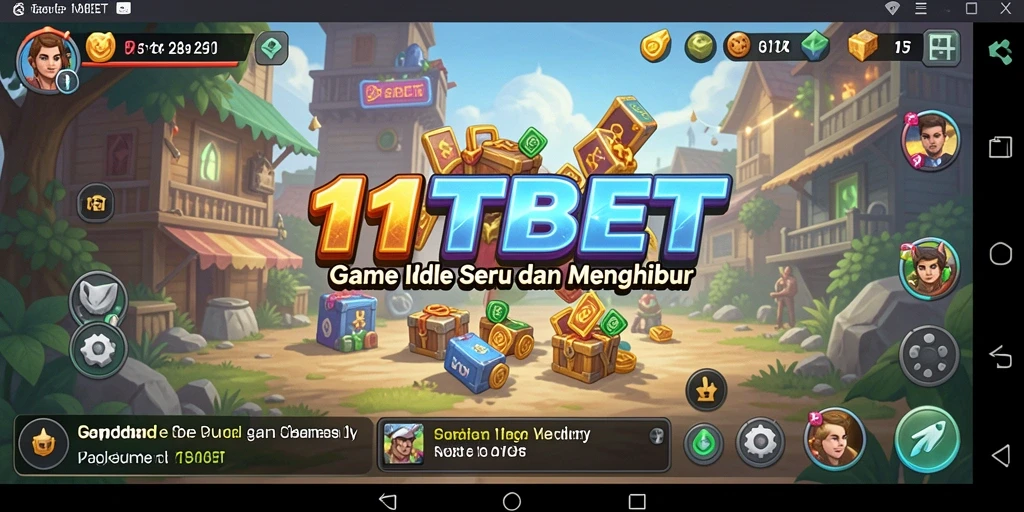 Screenshot gameplay 11TBET menampilkan keseruan permainan Idle.