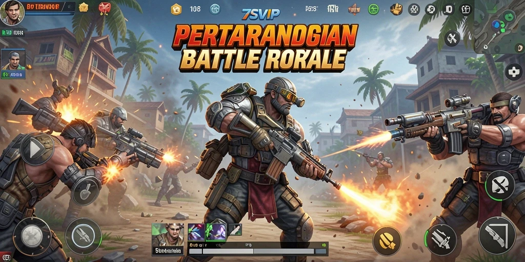 Gambaran aksi seru dan strategi di 7SVIP