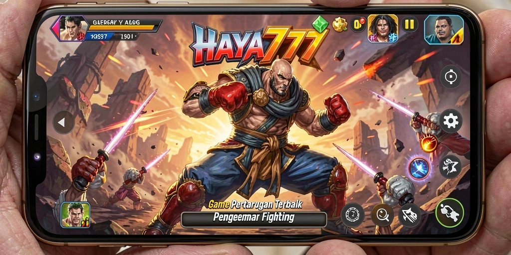 Tampilan gameplay menegangkan dalam HAYA777 dengan pertarungan yang mendebarkan.