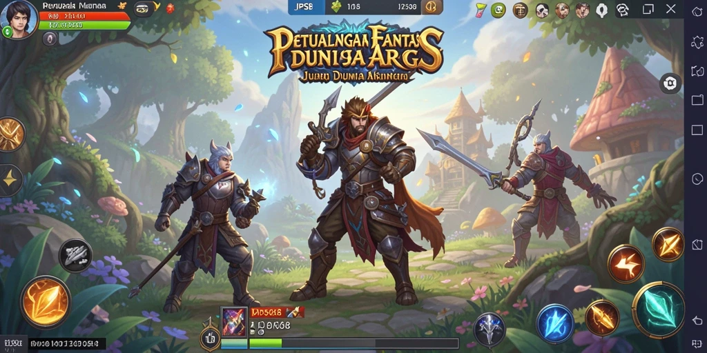 Gameplay mendebarkan dalam dunia fantasi JPS88.