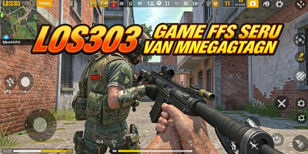 Tampilan gameplay menegangkan dari LOS303 dengan aksi cepat.
