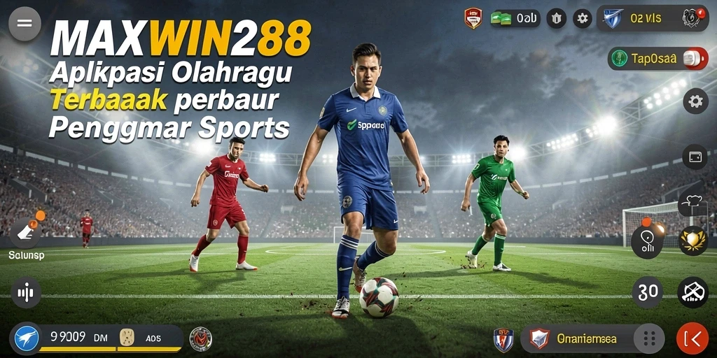 Tampilan menarik dari gameplay <strong>MAXWIN288</strong> dalam cabang olahraga favorit.