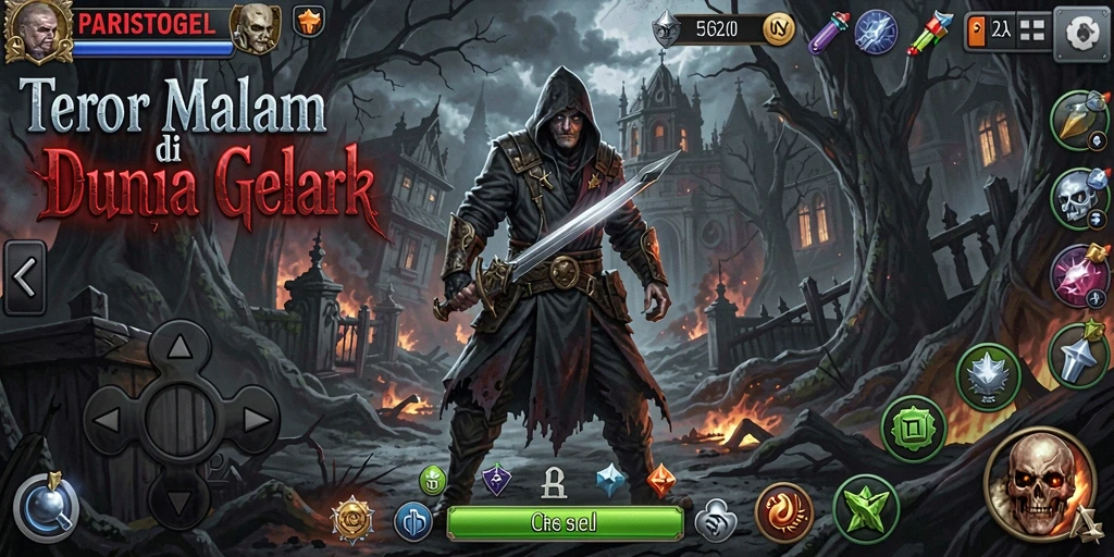 Gameplay mencekam dengan suasana menyeramkan