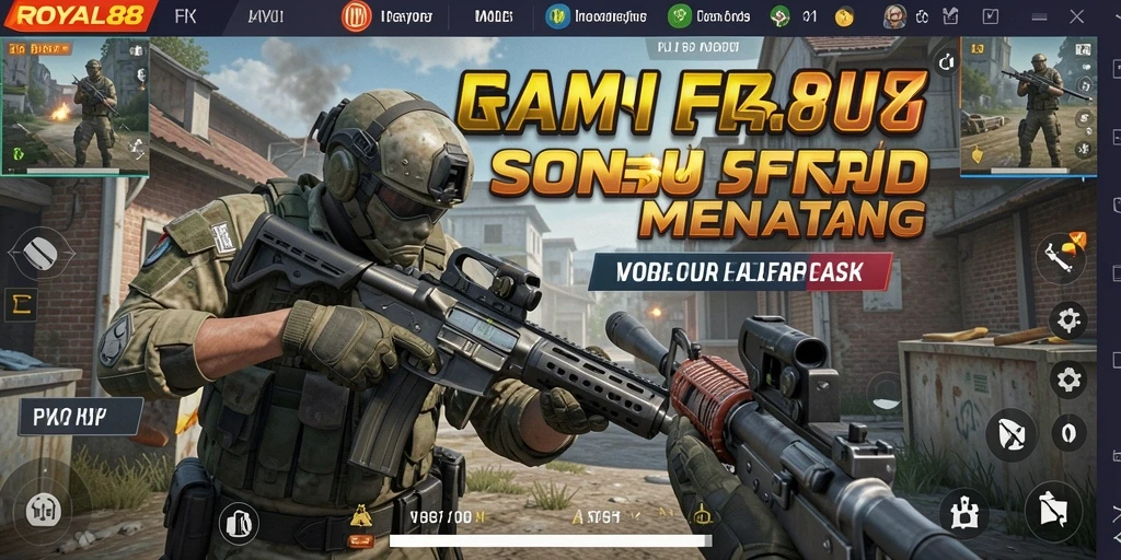 Tampilan gameplay intens dari ROYAL88 dengan aksi seru dan grafis menakjubkan.