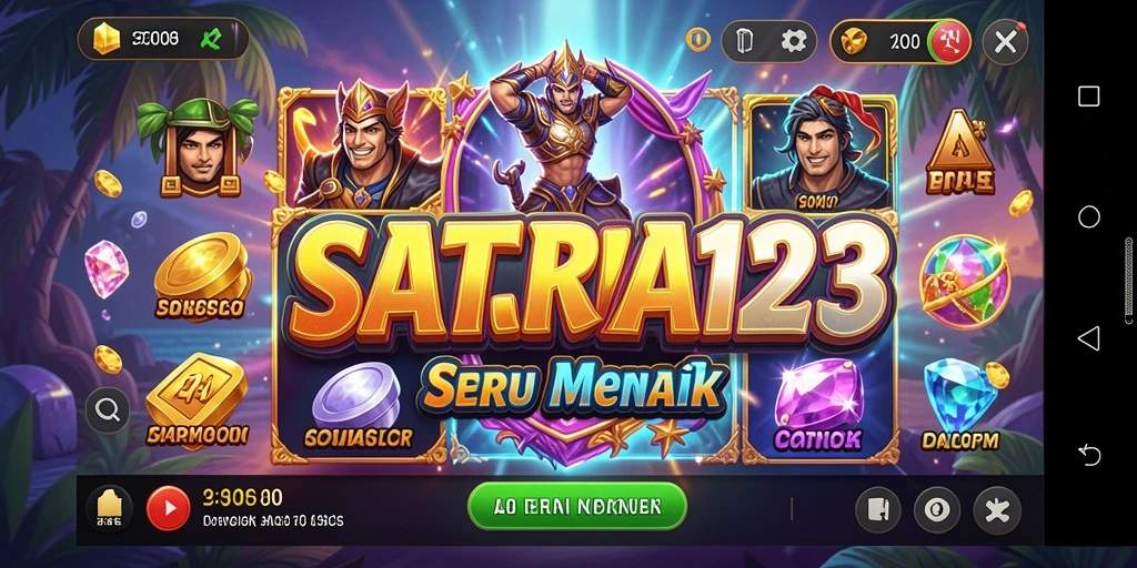 Tampilan menarik dan seru dari gameplay SATRIA123 yang memikat.