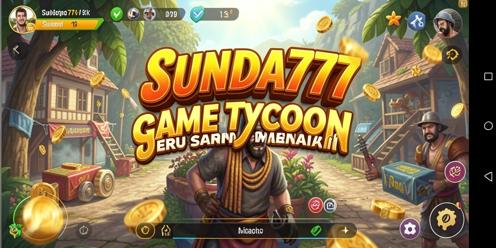 Screenshot SUNDA777 menunjukkan gameplay Tycoon yang seru dan interaktif.