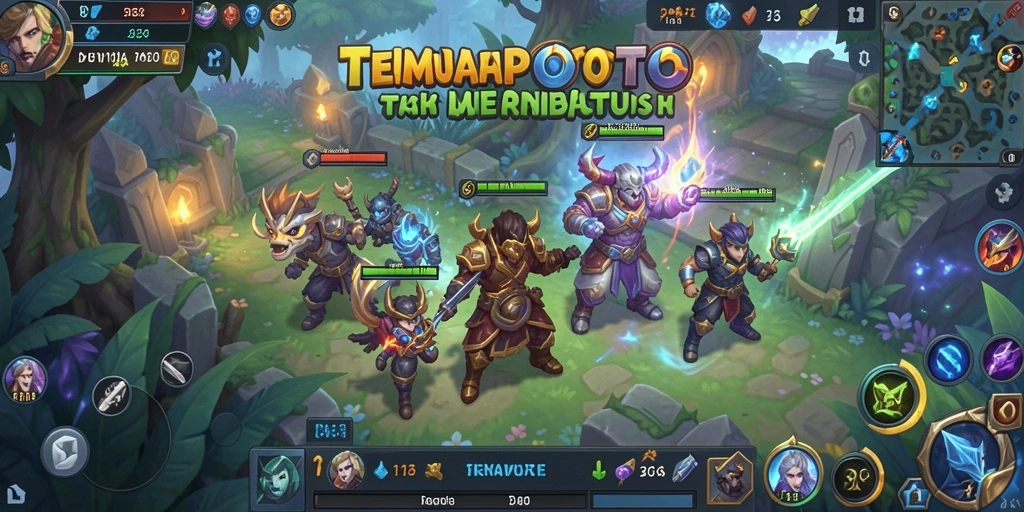 Tampilan menegangkan dari pertempuran dalam TEMPOTOTO.