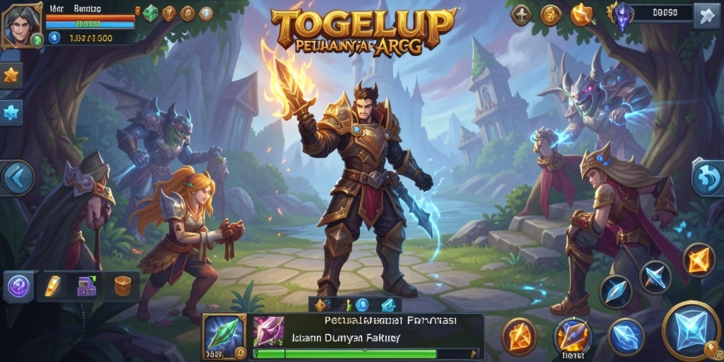 Tampak luar petualangan mendebarkan di dunia ARPG TOGELUP.