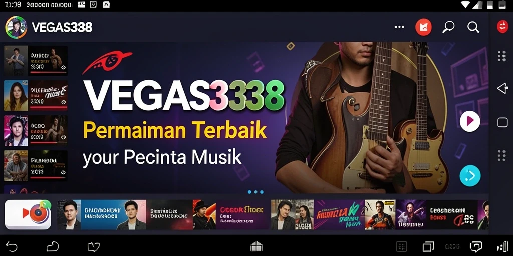 Tampilan gameplay VEGAS338 yang seru dan menantang dalam musik.