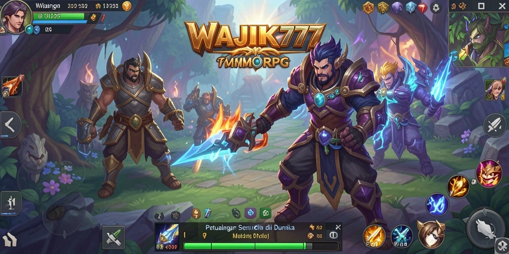 Pengalaman gameplay epik dalam dunia MMORPG WAJIK777.